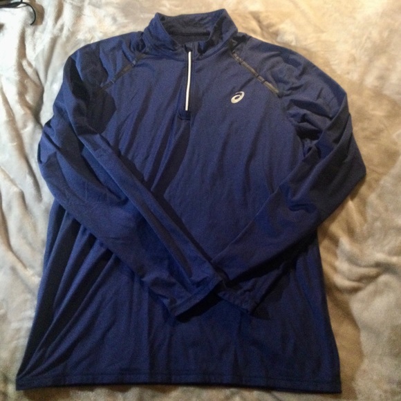 ASICS 3/4 ZIP SWEATSHIRTS. TOP PERFORMANCE APPAREL. - Picture 3 of 7